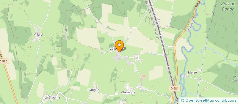 localisation de l'entreprise MADAME BRIGITTE LAPALUS  LOURNAND