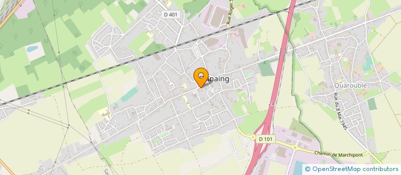 localisation de l'entreprise MADAME BRIGITTE LAURO  ONNAING