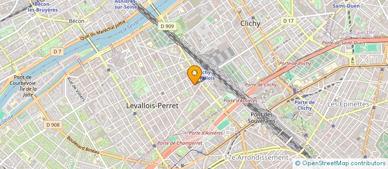 localisation de l'entreprise MADAME BRIGITTE LAUTONNE à LEVALLOIS-PERRET