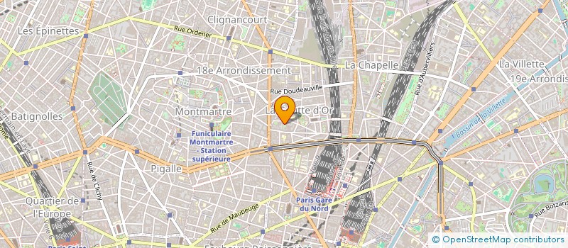 localisation de l'entreprise MADAME BRIGITTE LE BRIGAND  PARIS