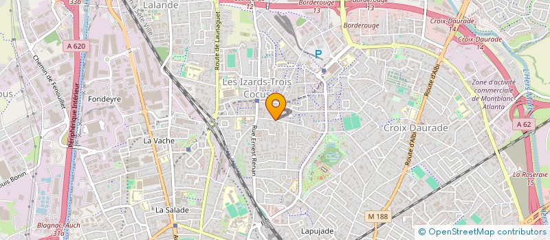 localisation de l'entreprise MADAME BRIGITTE LE DRAN à TOULOUSE