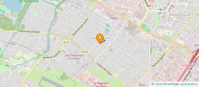 localisation de l'entreprise MADAME BRIGITTE LE GUEN à TOULOUSE