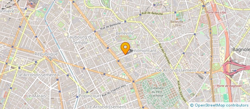 localisation de l'entreprise MADAME BRIGITTE LE MEUR  PARIS