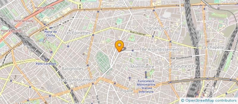 localisation de l'entreprise MADAME BRIGITTE LE PAPE  PARIS