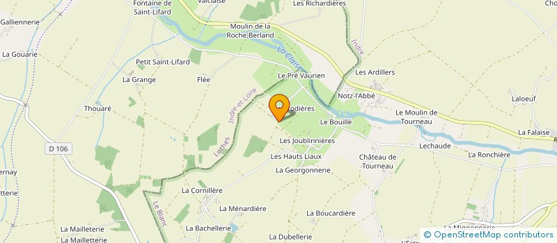 localisation de l'entreprise MADAME BRIGITTE LEBEL à MARTIZAY