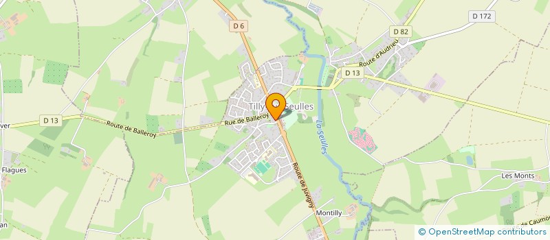 localisation de l'entreprise MADAME BRIGITTE LECARDONNEL à TILLY-SUR-SEULLES