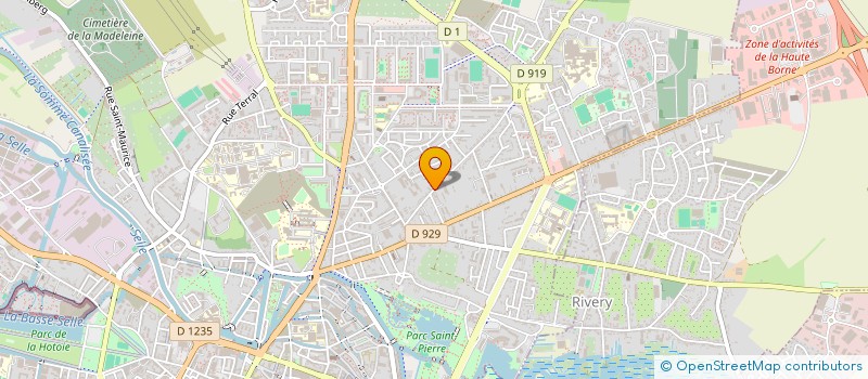 localisation de l'entreprise MADAME BRIGITTE LECLERCQ à AMIENS