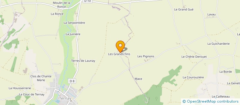 localisation de l'entreprise MADAME BRIGITTE LECOQ à TERNAY