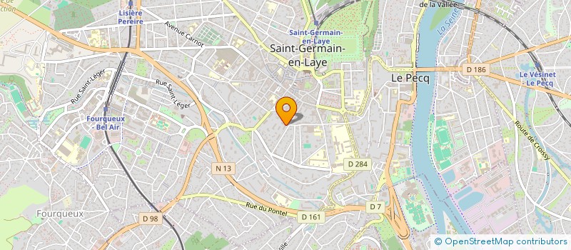 localisation de l'entreprise MADAME BRIGITTE LEPOUTRE à SAINT-GERMAIN-EN-LAYE