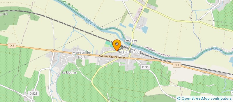 localisation de l'entreprise MADAME BRIGITTE LETE  MAREUIL-LE-PORT