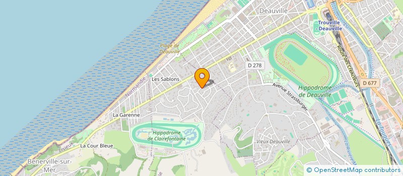 localisation de l'entreprise MADAME BRIGITTE LEVEAU  TOURGEVILLE