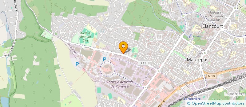 localisation de l'entreprise MADAME BRIGITTE LHOTE  MAUREPAS