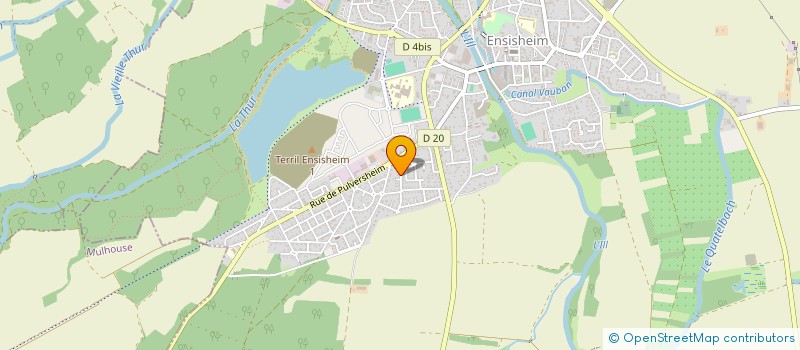 localisation de l'entreprise MADAME BRIGITTE LOBERGER à UNGERSHEIM