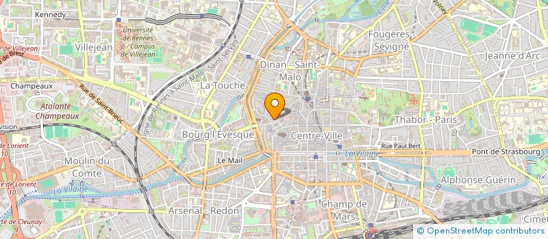 localisation de l'entreprise MADAME BRIGITTE LOGEAIS  RENNES