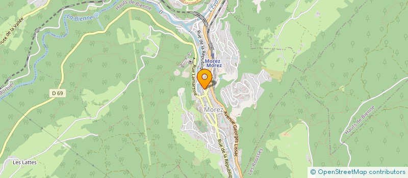 localisation de l'entreprise MADAME BRIGITTE LORIN à HAUTS DE BIENNE
