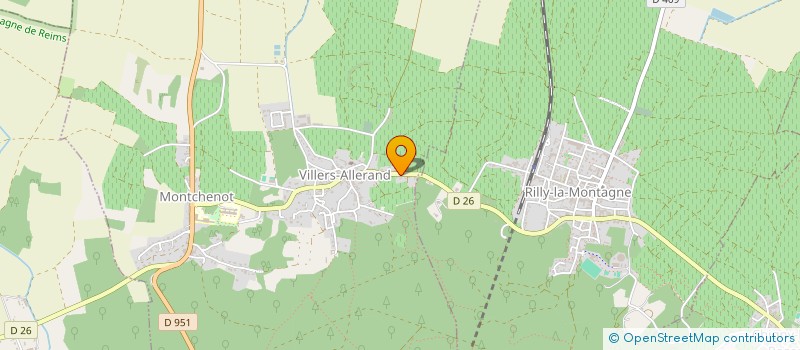 localisation de l'entreprise MADAME BRIGITTE LOTELLIER  VILLERS-ALLERAND