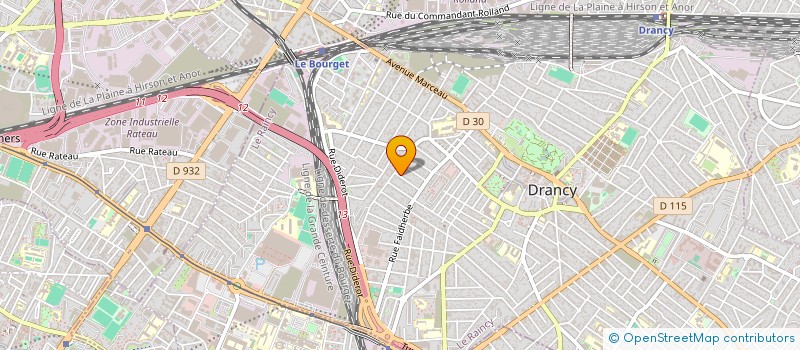 localisation de l'entreprise MADAME BRIGITTE LUCAS  MONTROUGE