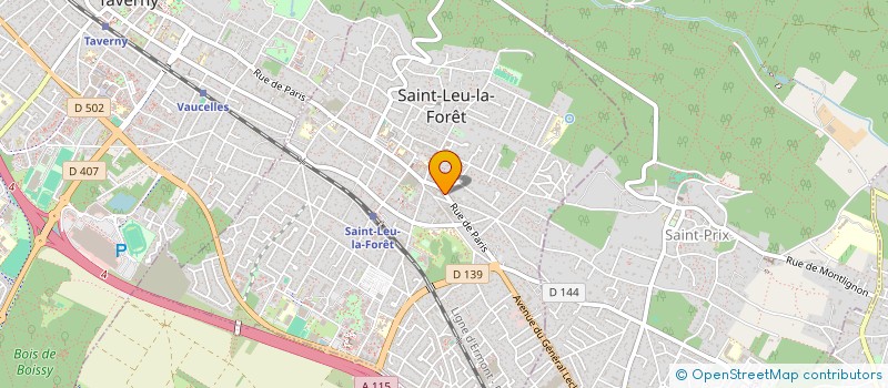 localisation de l'entreprise MADAME BRIGITTE LUCERO à SAINT-LEU-LA-FORET
