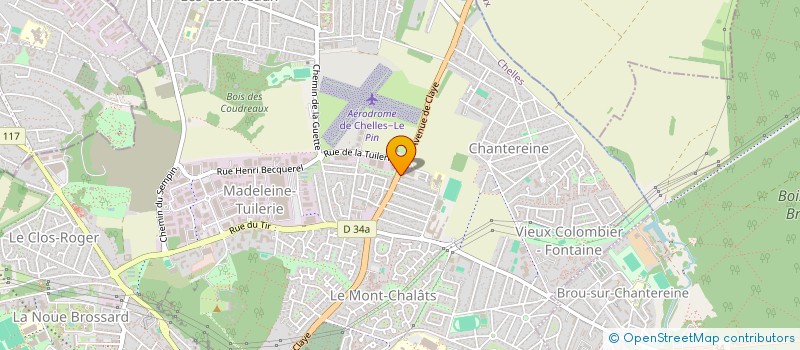 localisation de l'entreprise MADAME BRIGITTE M POLO  CHELLES