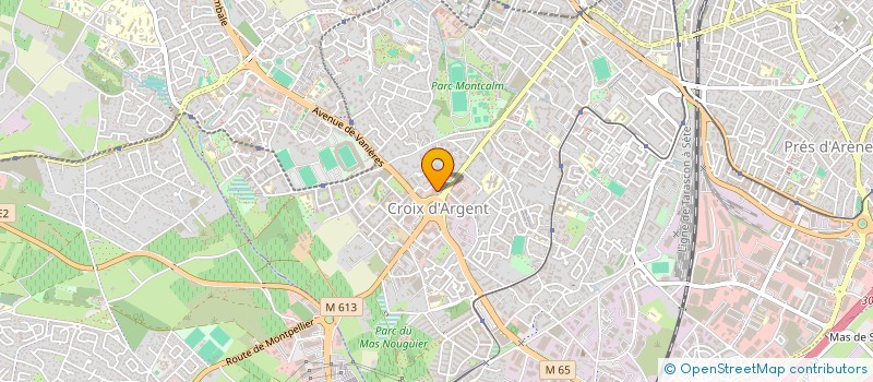 localisation de l'entreprise MADAME BRIGITTE MACE à MONTPELLIER