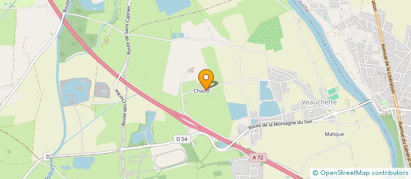 localisation de l'entreprise MADAME BRIGITTE MAGLIOCCHETTI  VEAUCHETTE