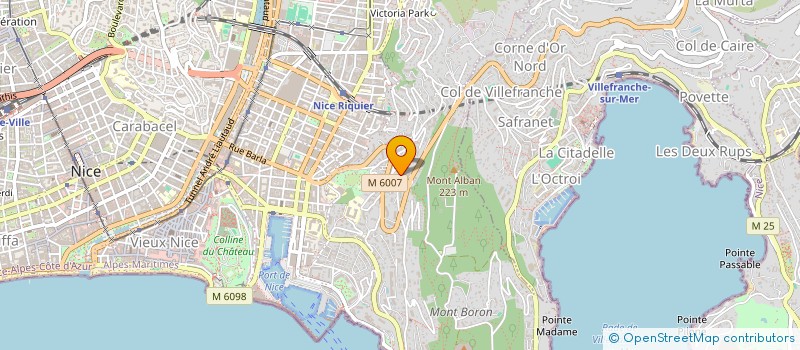 localisation de l'entreprise MADAME BRIGITTE MAGNIN à NICE
