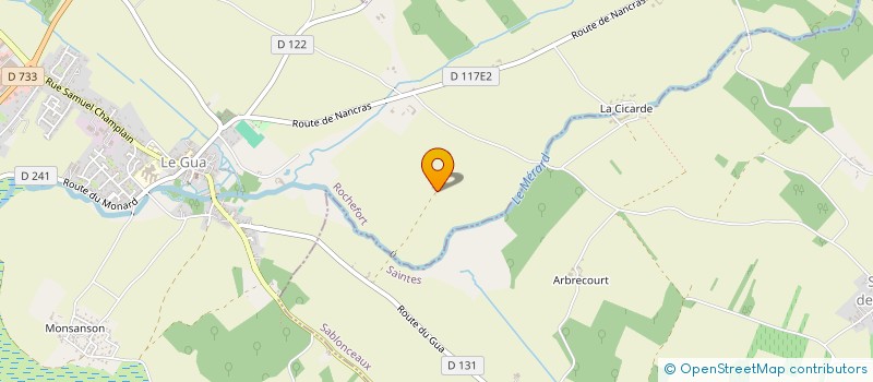 localisation de l'entreprise MADAME BRIGITTE MAIRE à LE GUA