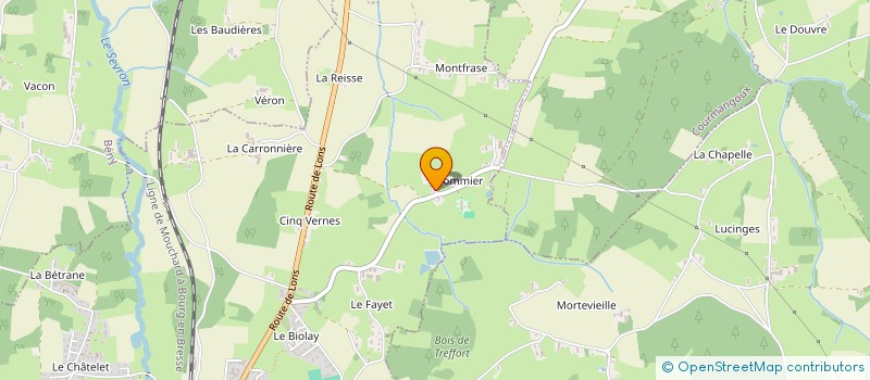 localisation de l'entreprise MADAME BRIGITTE MAITREPIERRE  SAINT-ETIENNE-DU-BOIS