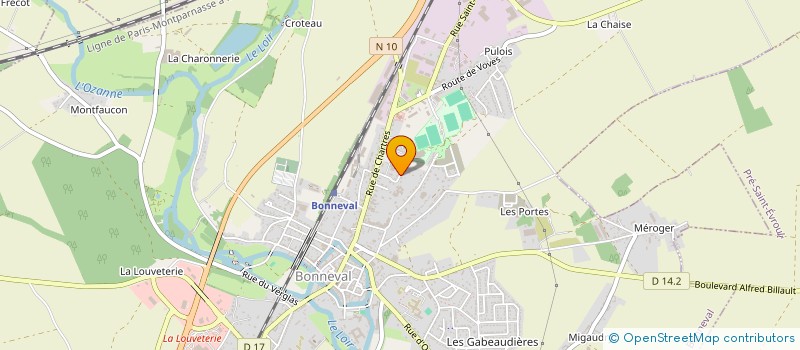 localisation de l'entreprise MADAME BRIGITTE MALLET à LE GAULT-SAINT-DENIS