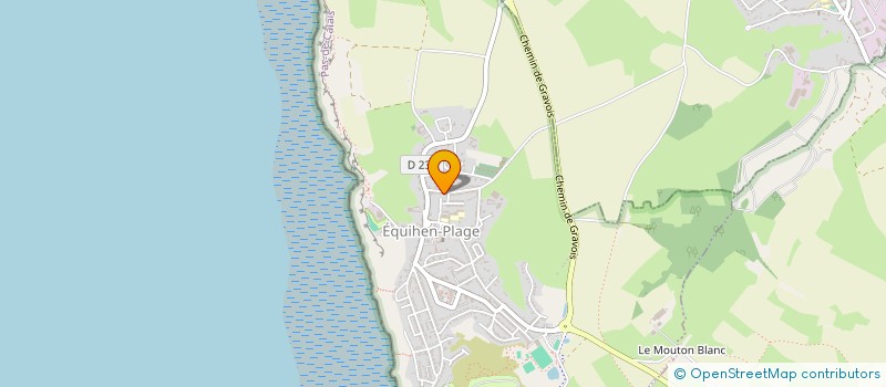 localisation de l'entreprise MADAME BRIGITTE MANSUY à EQUIHEN-PLAGE
