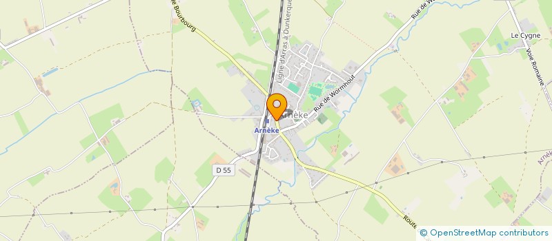 localisation de l'entreprise MADAME BRIGITTE MARCANT  ARNEKE