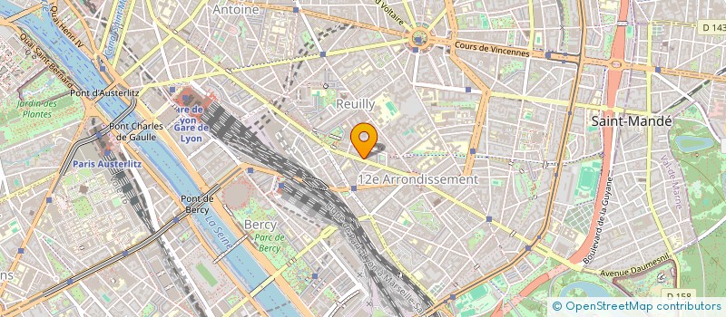 localisation de l'entreprise MADAME BRIGITTE MARIE  PARIS