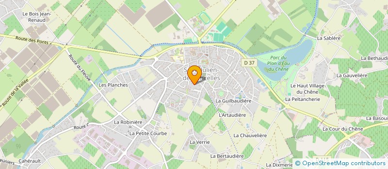 localisation de l'entreprise MADAME BRIGITTE MARIE THERE RIPOCHE  SAINT-JULIEN-DE-CONCELLES