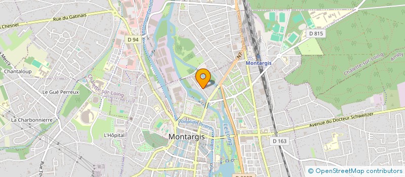 localisation de l'entreprise MADAME BRIGITTE MARLEIX à MONTARGIS