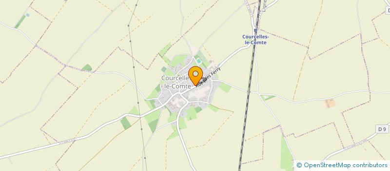 localisation de l'entreprise MADAME BRIGITTE MARQUIS  COURCELLES-LE-COMTE