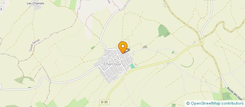 localisation de l'entreprise MADAME BRIGITTE MARTIGNAT à CHARROUX