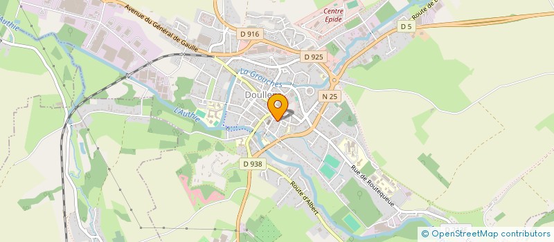 localisation de l'entreprise MADAME BRIGITTE MASCARO à DOULLENS