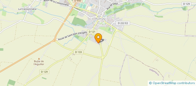 localisation de l'entreprise MADAME BRIGITTE MASSIAS  AULNAY