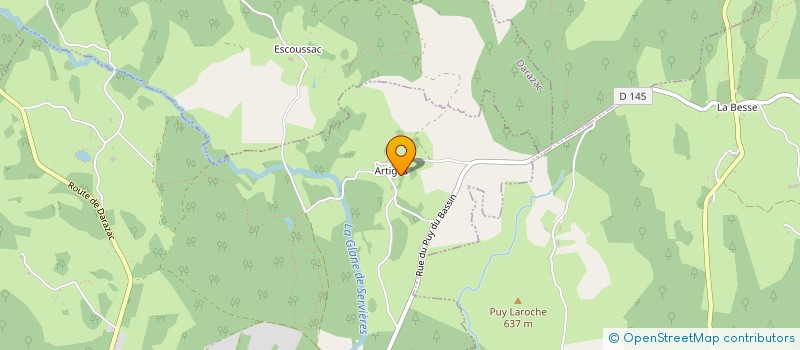 localisation de l'entreprise MADAME BRIGITTE MAUGER  SAINT-PRIVAT