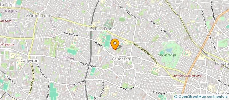 localisation de l'entreprise MADAME BRIGITTE MAUMY  BORDEAUX