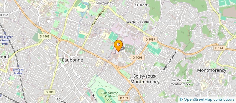 localisation de l'entreprise MADAME BRIGITTE MAZAUD à SOISY SS MONTMORENCY