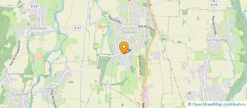 localisation de l'entreprise MADAME BRIGITTE MENVIELLE  ANDREST