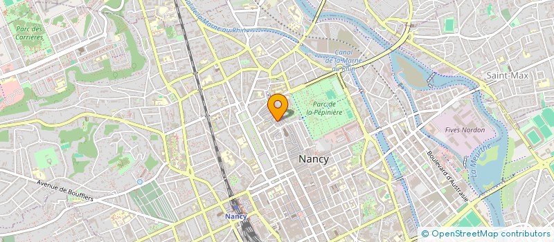localisation de l'entreprise MADAME BRIGITTE MEOT  NANCY