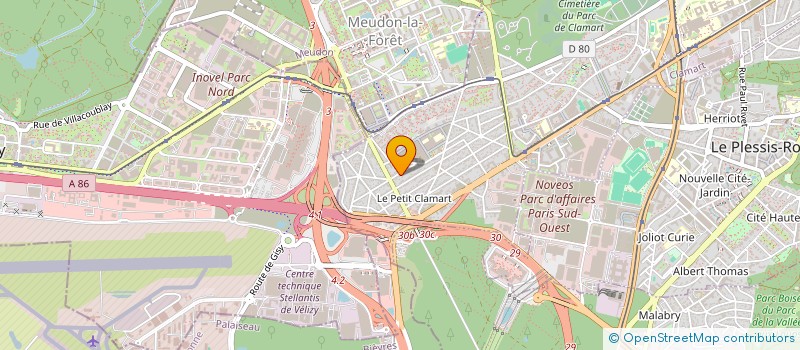 localisation de l'entreprise MADAME BRIGITTE MERLEUEDE à CLAMART
