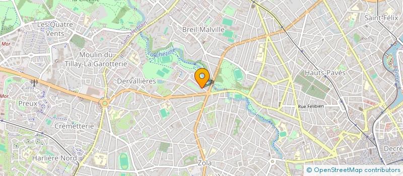 localisation de l'entreprise MADAME BRIGITTE METAYER à NANTES