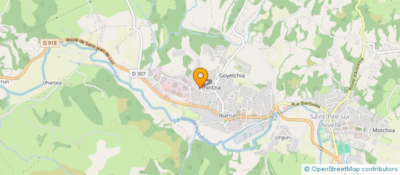 localisation de l'entreprise MADAME BRIGITTE MEUNIER à SAINT-PEE-SUR-NIVELLE
