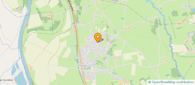 localisation de l'entreprise MADAME BRIGITTE MICHEL  VOUGY