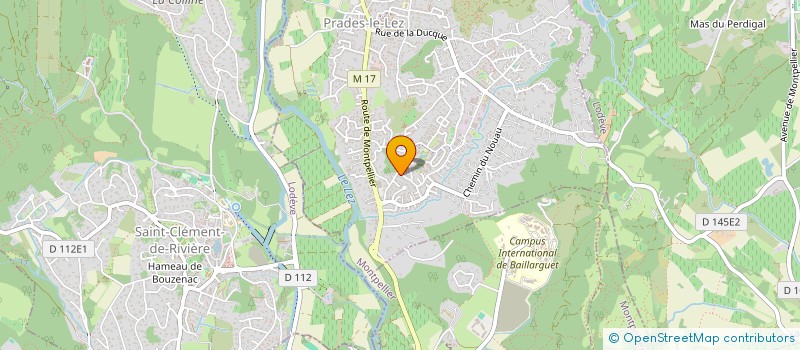 localisation de l'entreprise MADAME BRIGITTE MILITARU à PRADES-LE-LEZ