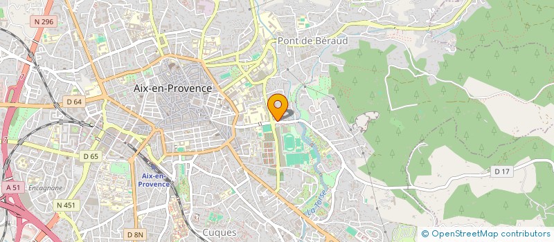 localisation de l'entreprise MADAME BRIGITTE MIMRAN à AIX EN PROVENCE