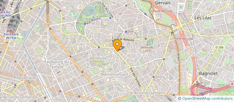 localisation de l'entreprise MADAME BRIGITTE MINET  PARIS